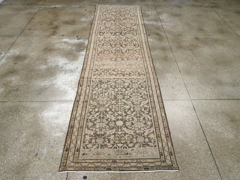 Vintage Persian Malayer Runner, No.23652 - Gss