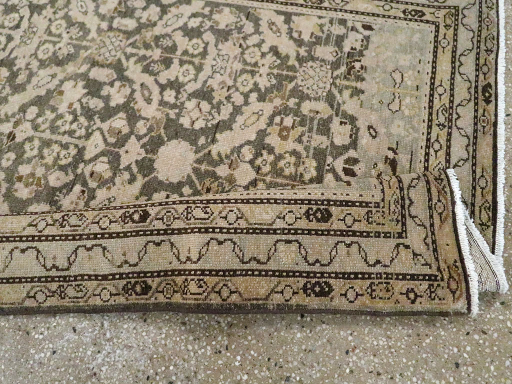 Vintage Persian Malayer Runner, No.23652 - Gss