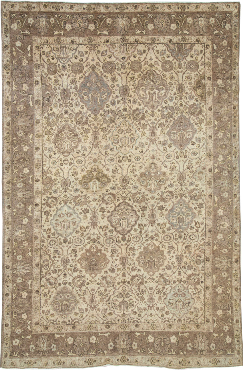 Antique Persian Tabriz Rug, No.23654 - Gss