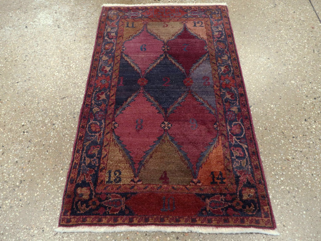 Vintage Persian Kashan Rug, No.23656 - Gss