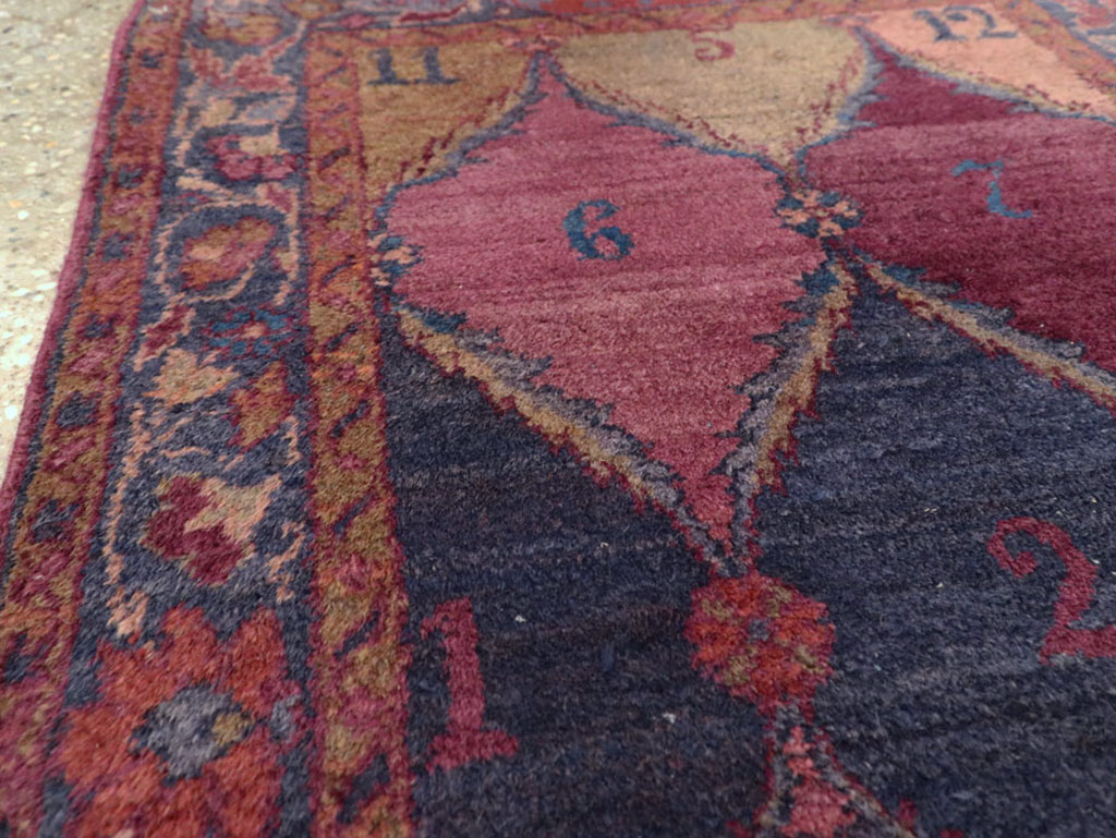 Vintage Persian Kashan Rug, No.23656 - Gss