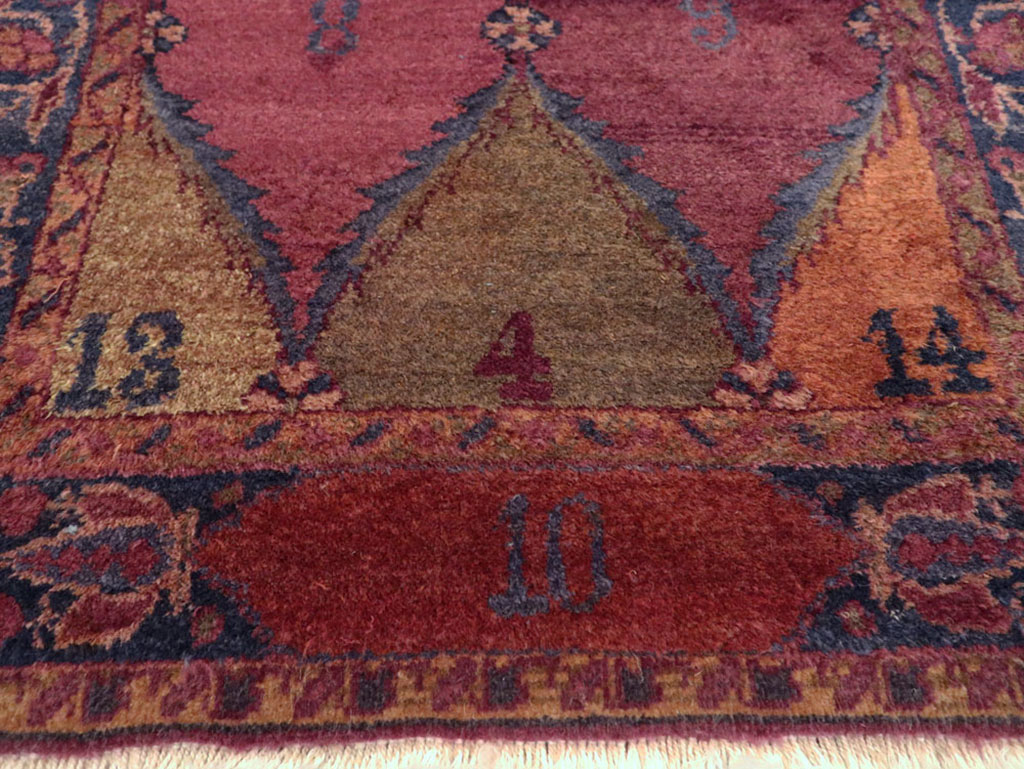 Vintage Persian Kashan Rug, No.23656 - Gss