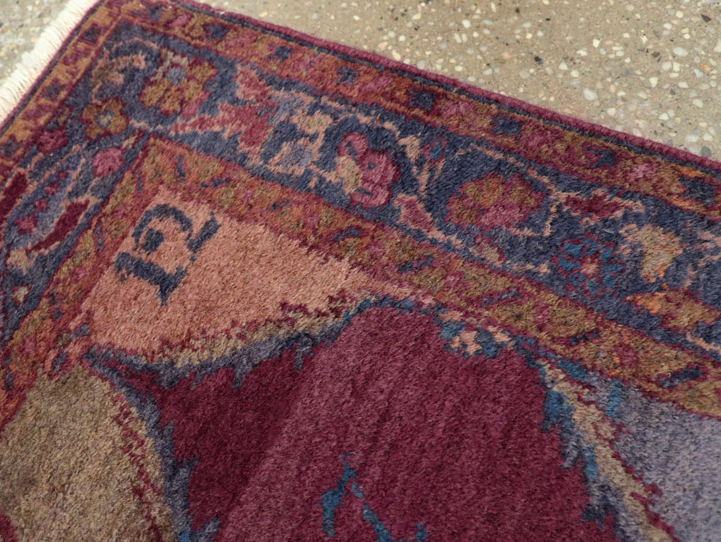 Vintage Persian Kashan Rug, No.23656 - Gss
