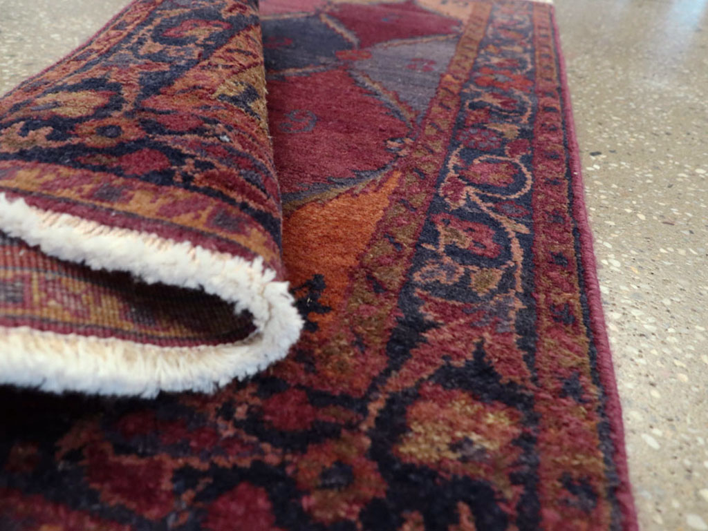 Vintage Persian Kashan Rug, No.23656 - Gss