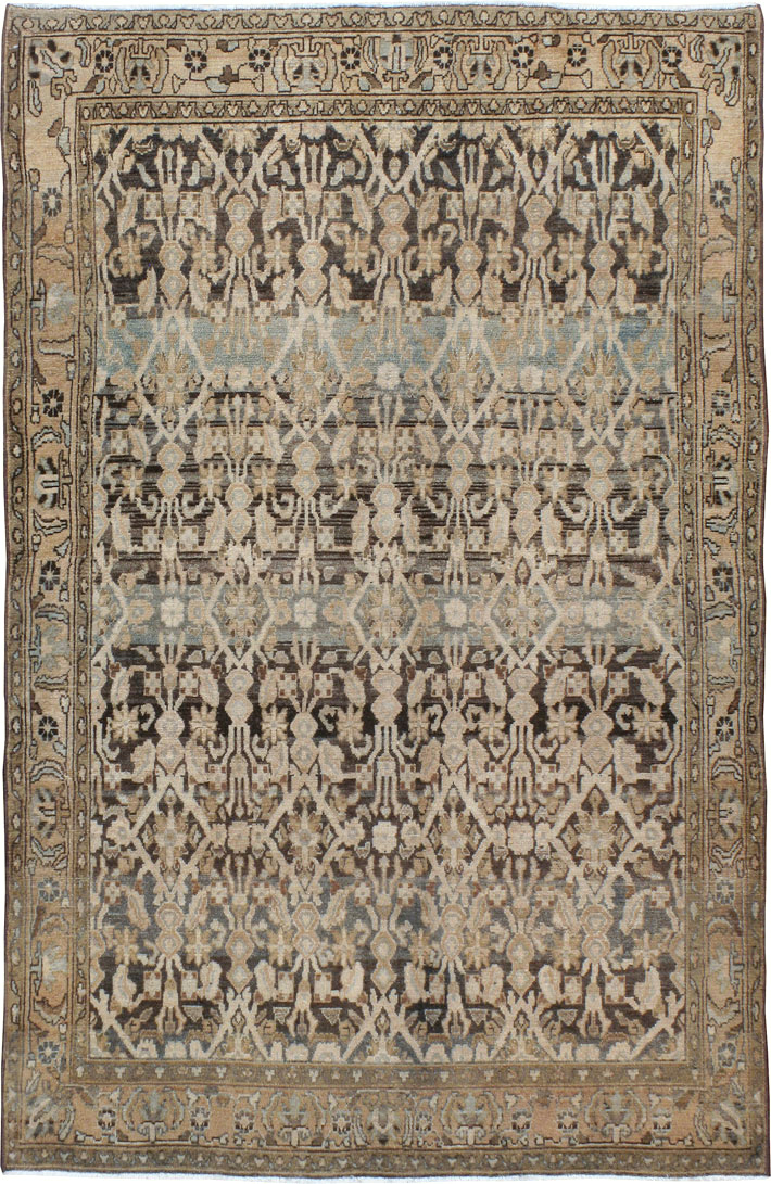 Vintage Persian Malayer Rug, No.23666 - Gss