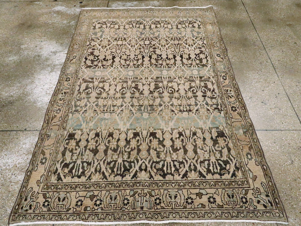 Vintage Persian Malayer Rug, No.23666 - Gss