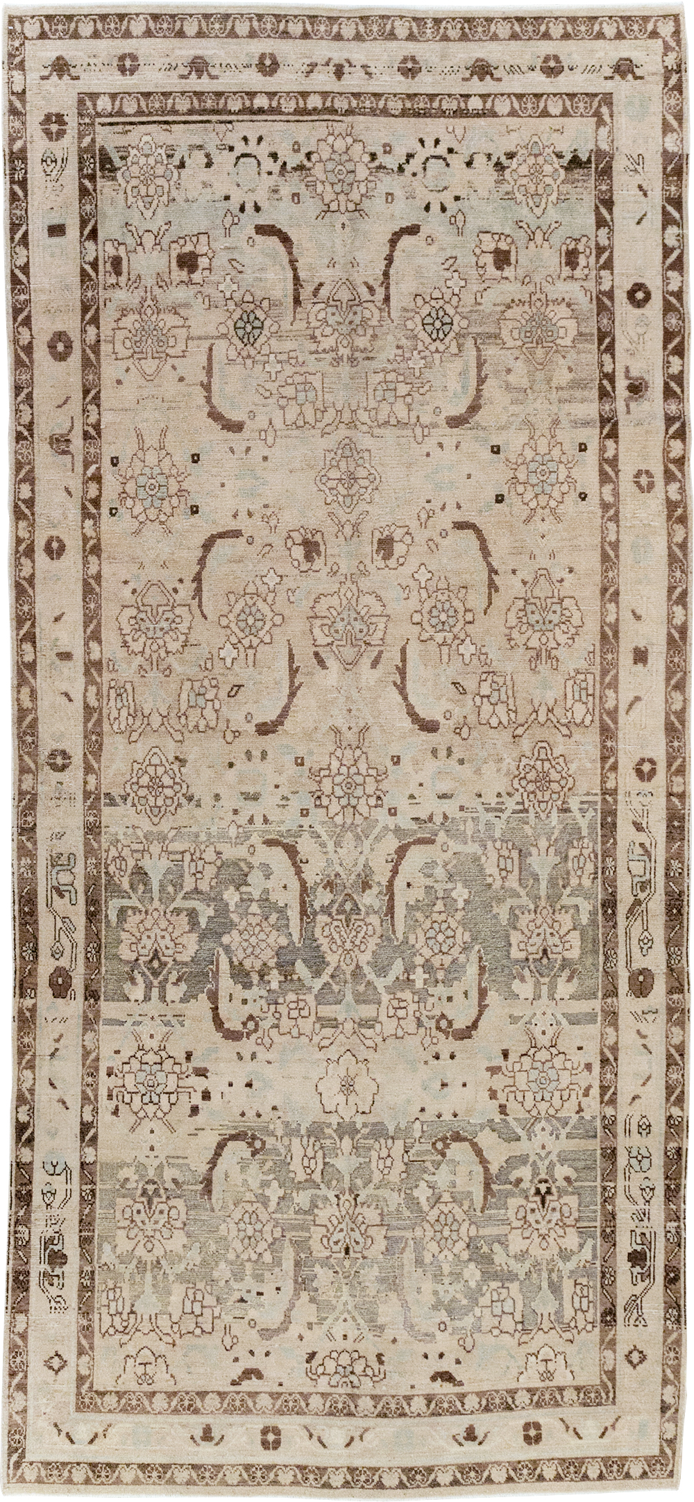 Vintage Persian Malayer Gallery Carpet, No.23668 - Gss