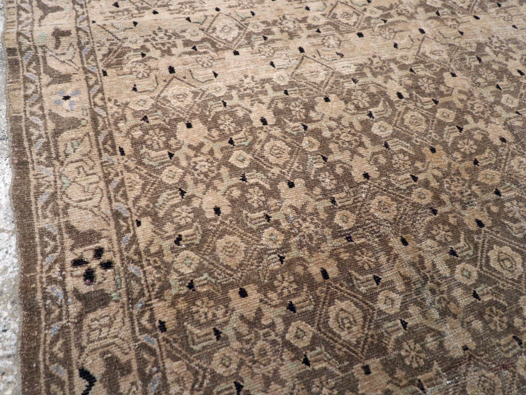 Vintage Persian Malayer Square Rug, No.23674 - Gss