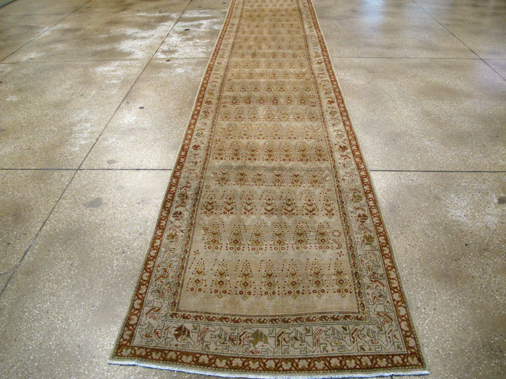 Vintage Persian Malayer Runner, No.23677 - Gss