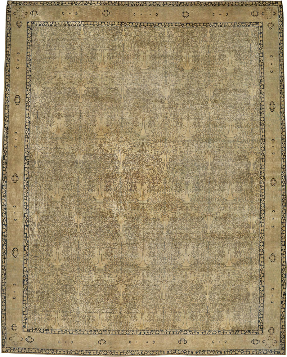 Antique Indian Lahore Carpet, No.23679 - Gss