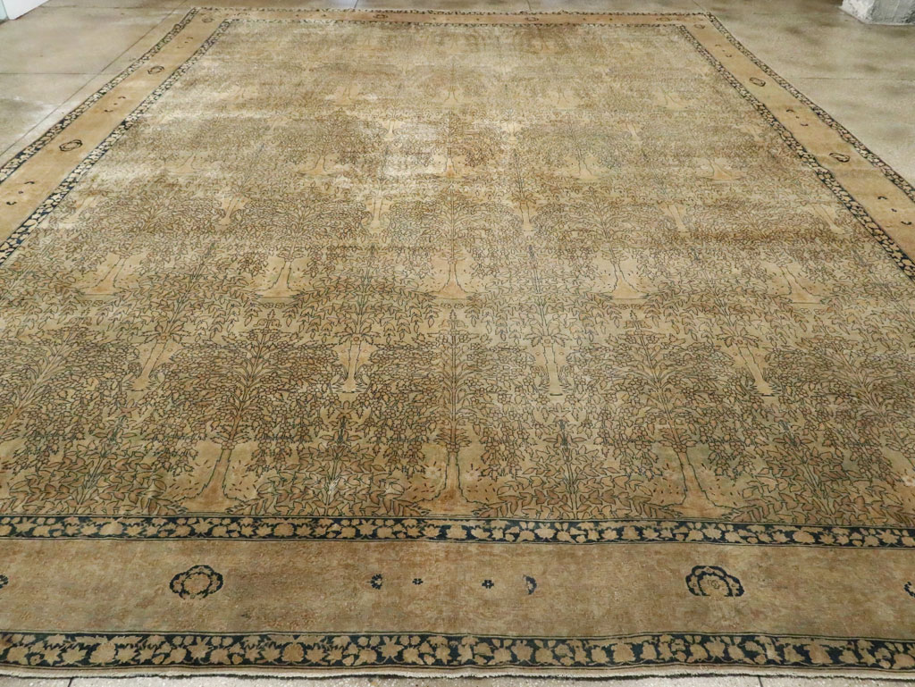 Antique Indian Lahore Carpet, No.23679 - Gss