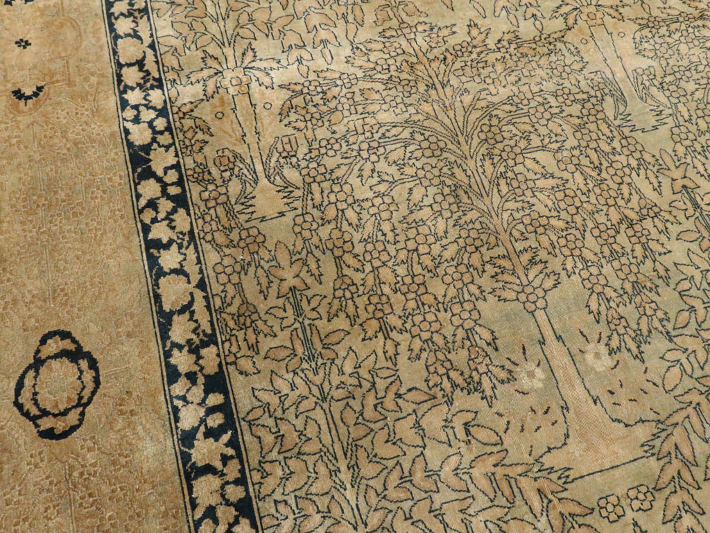 Antique Indian Lahore Carpet, No.23679 - Gss