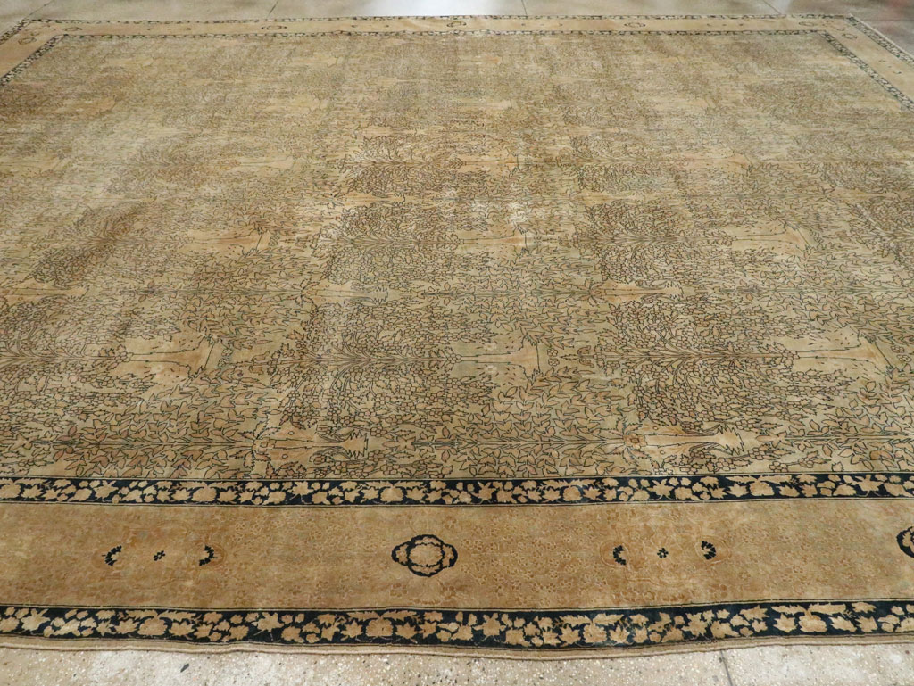 Antique Indian Lahore Carpet, No.23679 - Gss