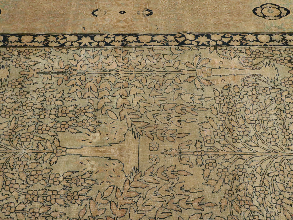 Antique Indian Lahore Carpet, No.23679 - Gss