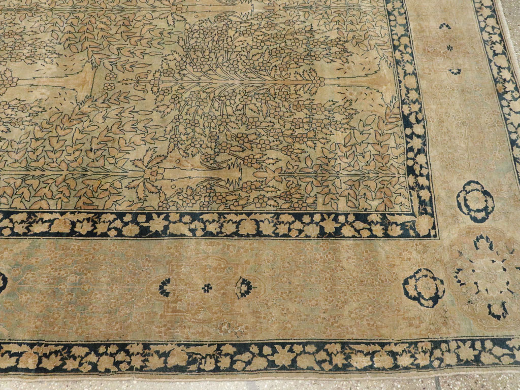 Antique Indian Lahore Carpet, No.23679 - Gss