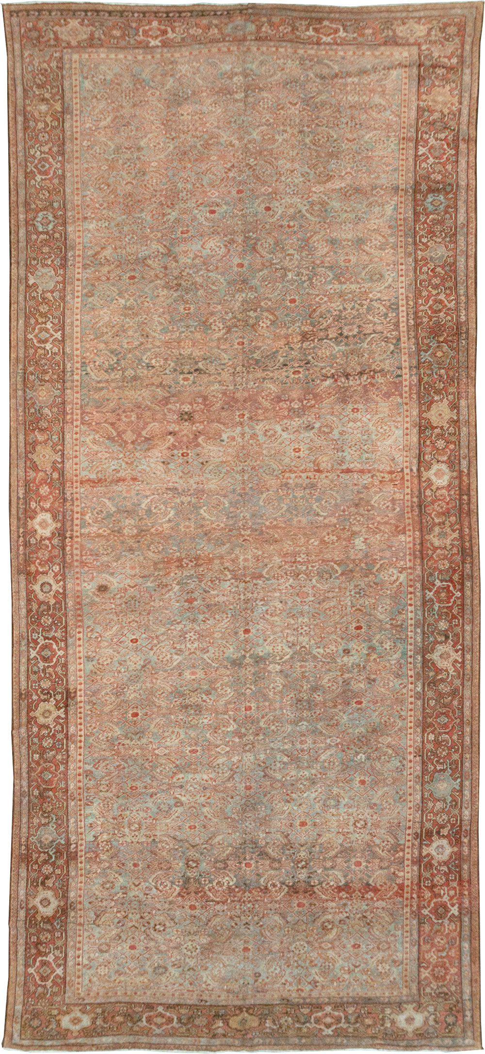 Antique Persian Mahal Carpet, No.23680 - Gss