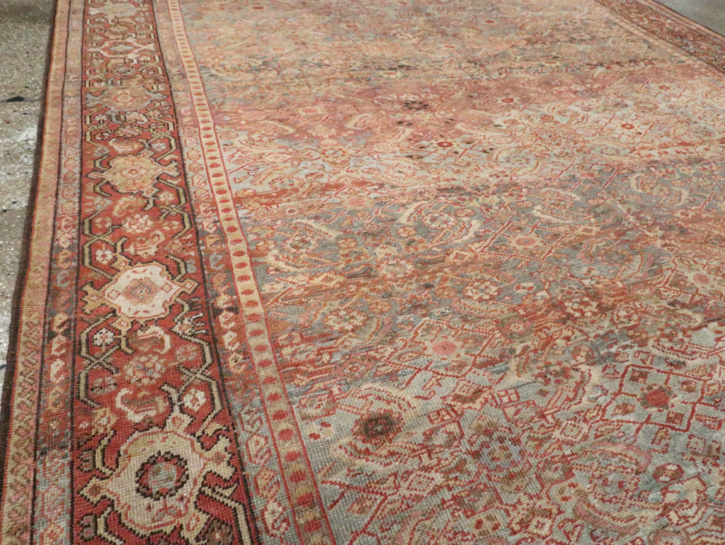 Antique Persian Mahal Carpet, No.23680 - Gss