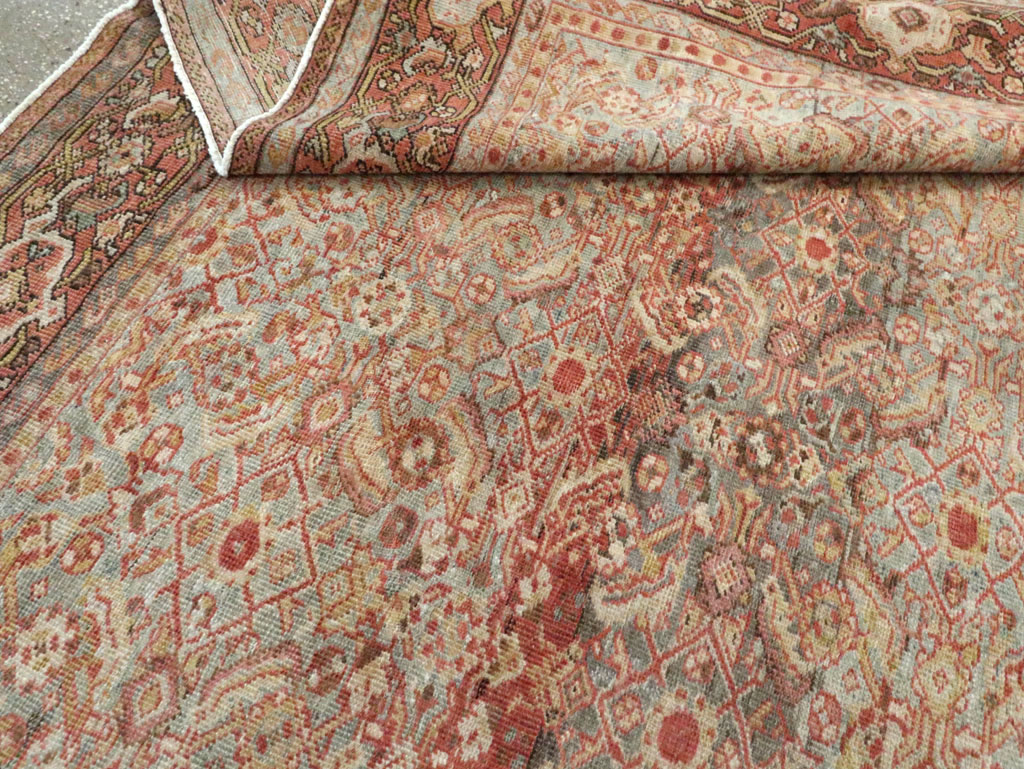 Antique Persian Mahal Carpet, No.23680 - Gss