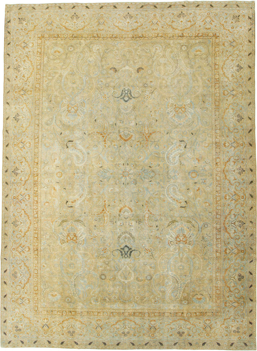 Antique Persian Tabriz Carpet, No.23683 - Gss