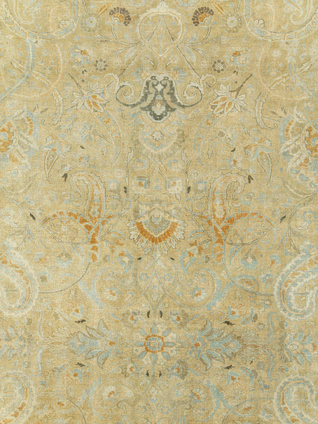 Antique Persian Tabriz Carpet, No.23683 - Gss