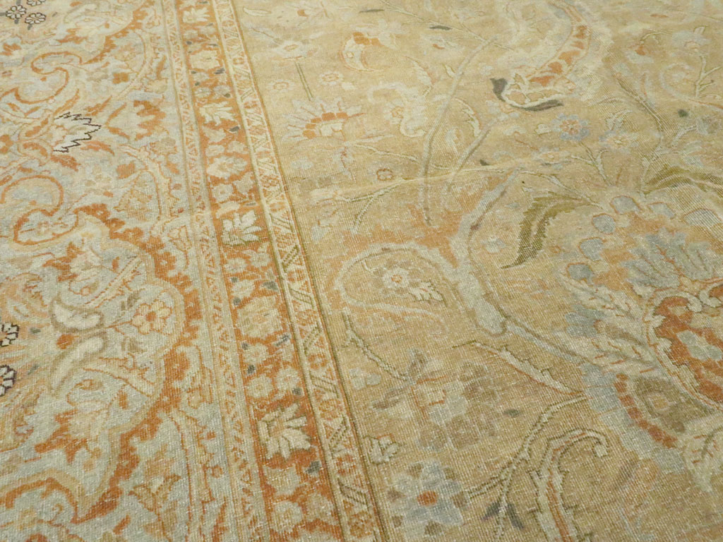 Antique Persian Tabriz Carpet, No.23683 - Gss