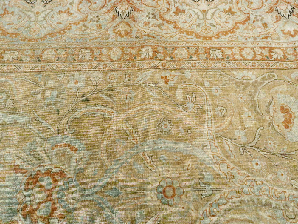 Antique Persian Tabriz Carpet, No.23683 - Gss