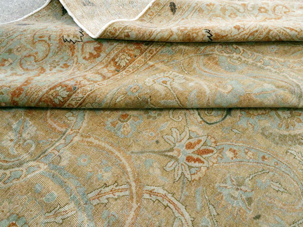 Antique Persian Tabriz Carpet, No.23683 - Gss