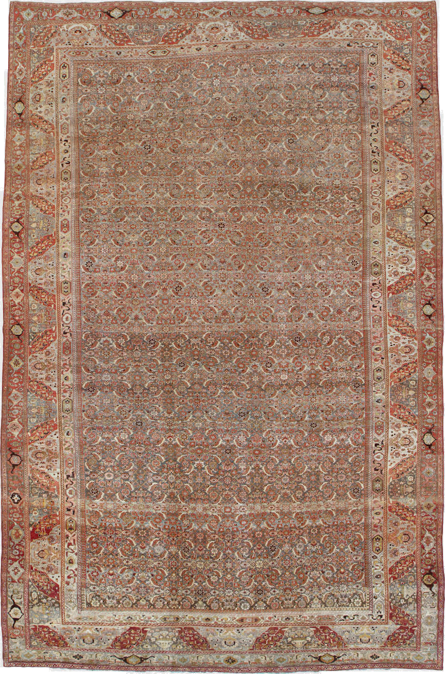 Antique Persian Bidjar Carpet, No.23684 - Gss