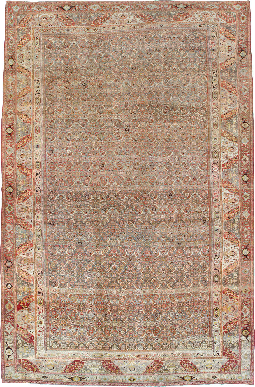 Antique Persian Bidjar Carpet, No.23684 - Gss