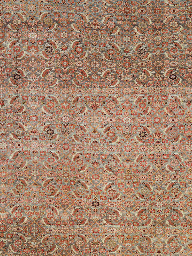 Antique Persian Bidjar Carpet, No.23684 - Gss