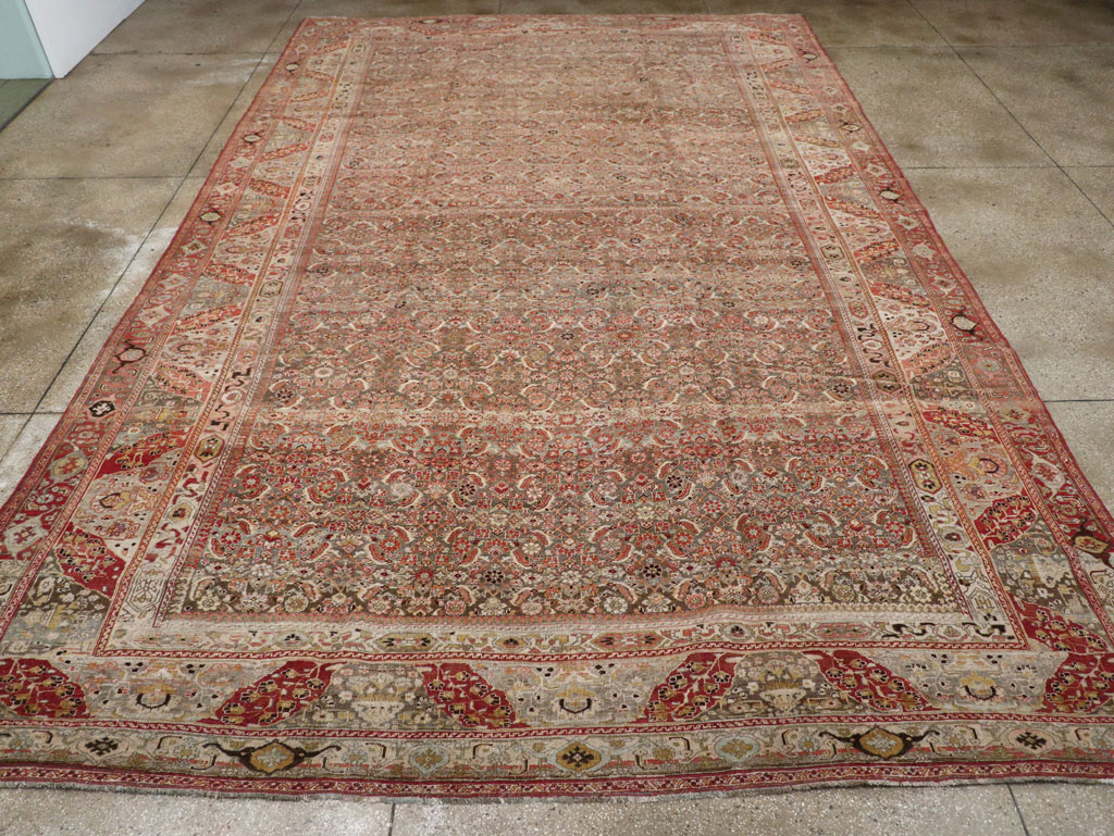 Antique Persian Bidjar Carpet, No.23684 - Gss