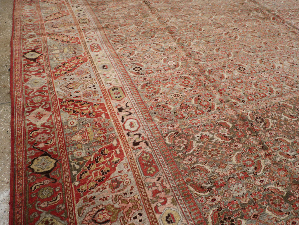 Antique Persian Bidjar Carpet, No.23684 - Gss