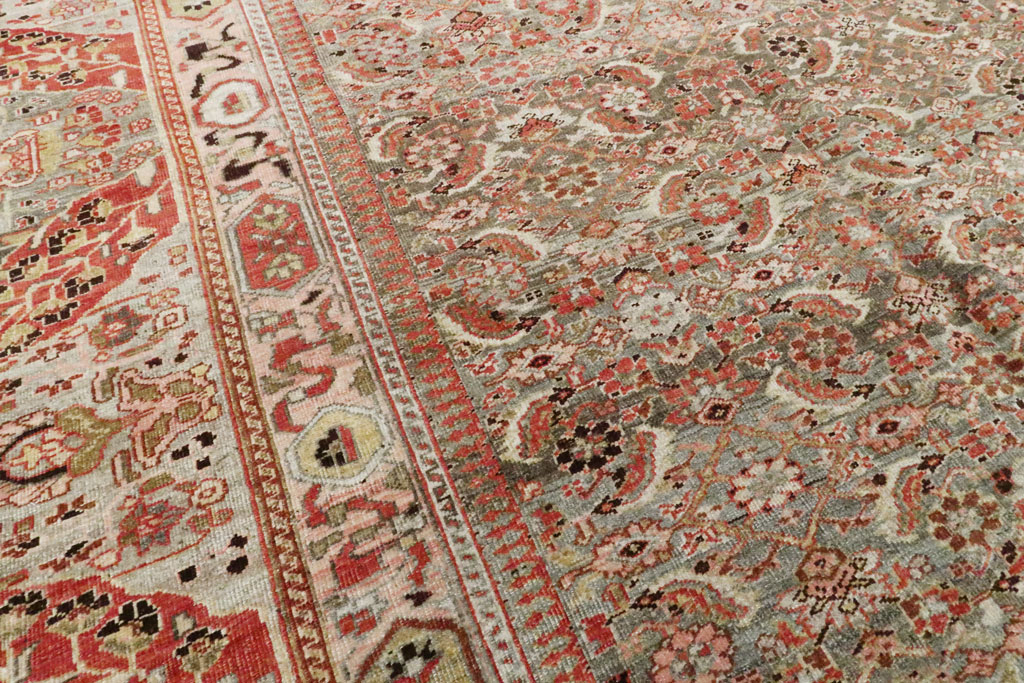 Antique Persian Bidjar Carpet, No.23684 - Gss