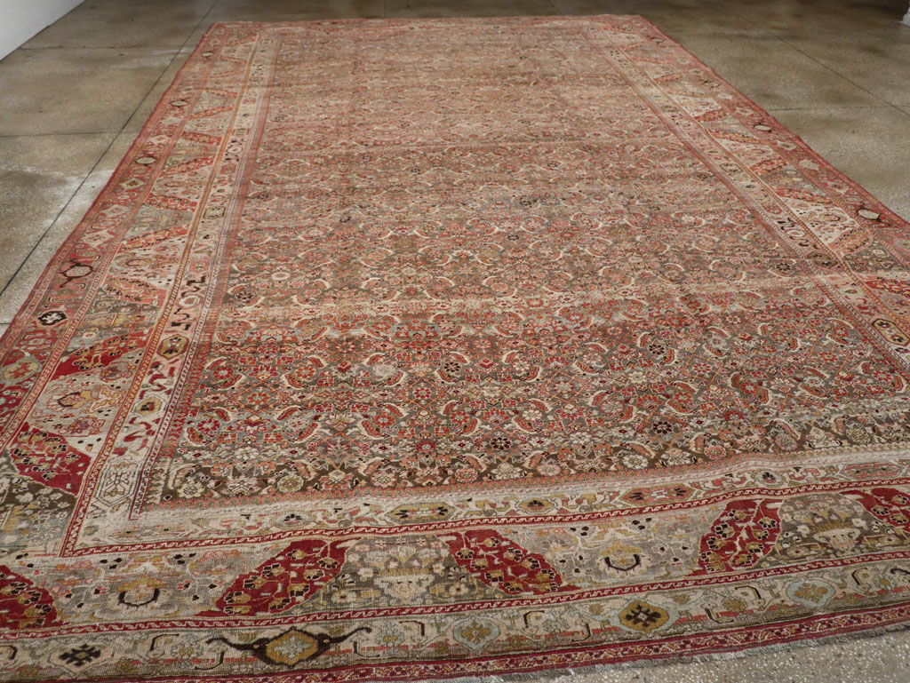 Antique Persian Bidjar Carpet, No.23684 - Gss