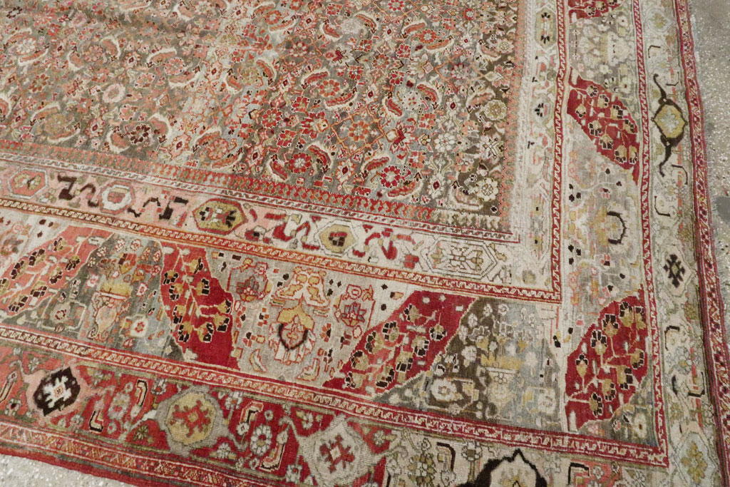 Antique Persian Bidjar Carpet, No.23684 - Gss