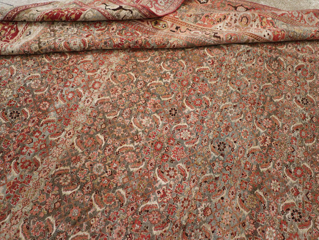 Antique Persian Bidjar Carpet, No.23684 - Gss