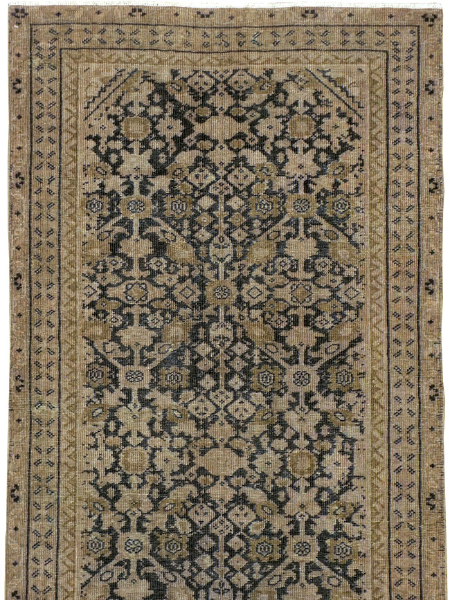 Vintage Persian Malayer Runner, No.23686 - Gss
