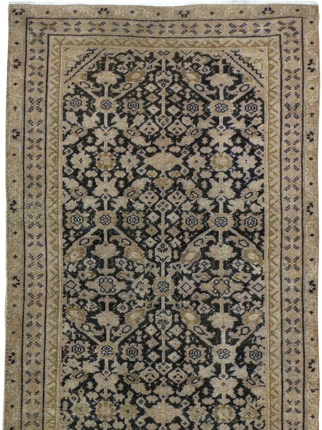 Vintage Persian Malayer Runner, No.23686 - Gss