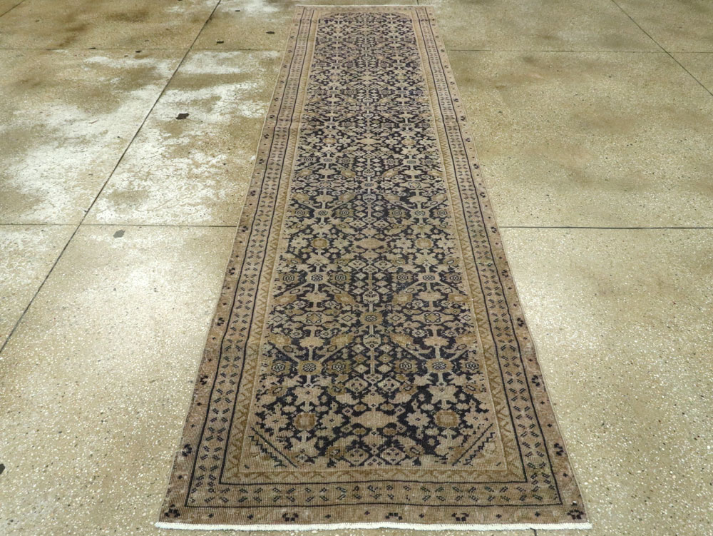 Vintage Persian Malayer Runner, No.23686 - Gss