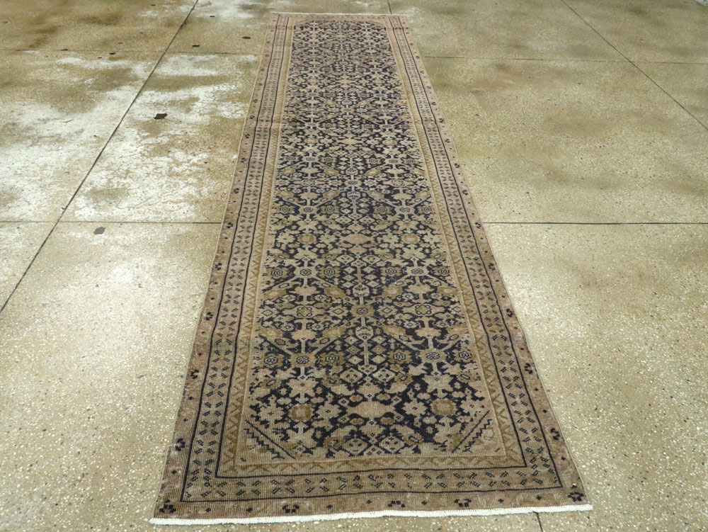 Vintage Persian Malayer Runner, No.23686 - Gss