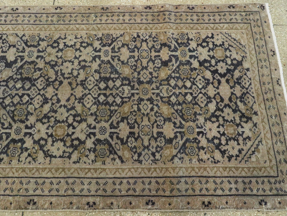 Vintage Persian Malayer Runner, No.23686 - Gss