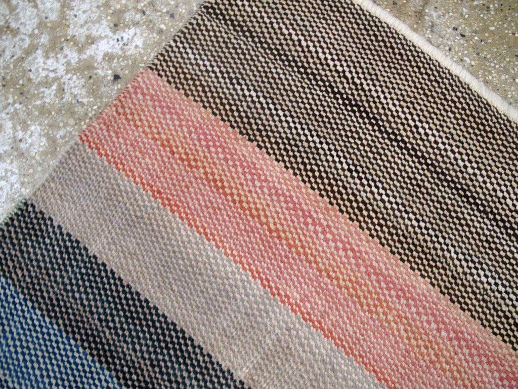 Vintage Persian Malayer Modernist Rug, No.23696 - Gss