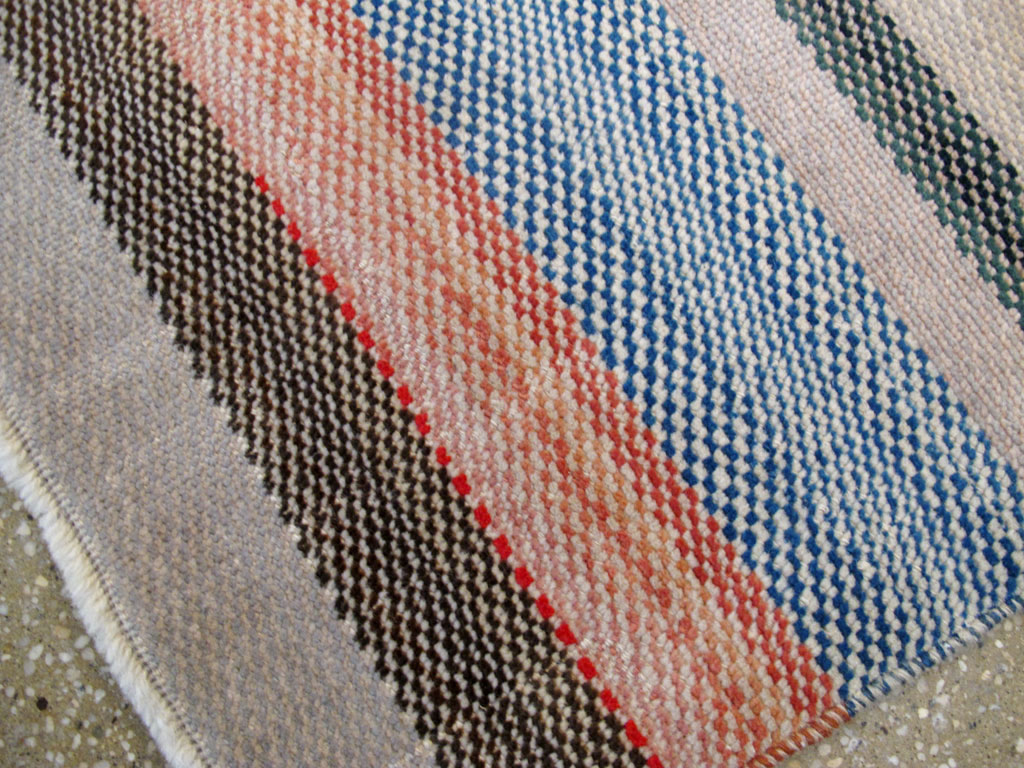 Vintage Persian Malayer Modernist Rug, No.23696 - Gss