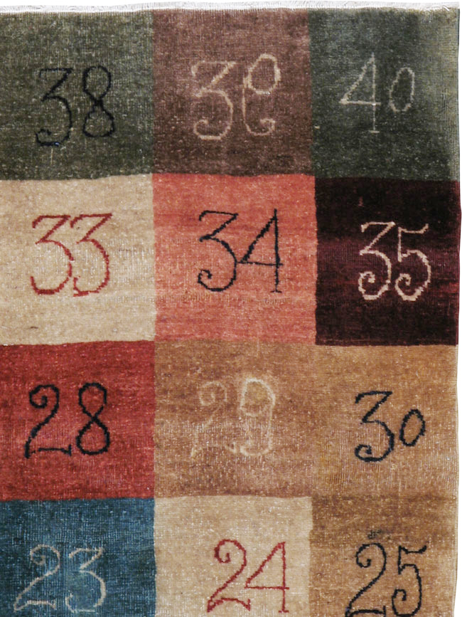 Vintage Persian Tabriz Rug, No.23697 - Gss