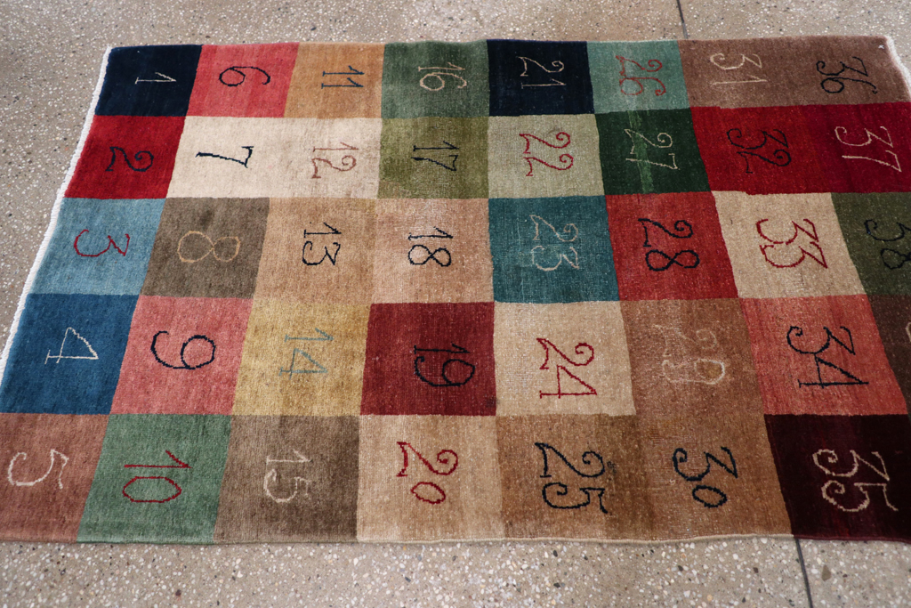 Vintage Persian Tabriz Rug, No.23697 - Gss