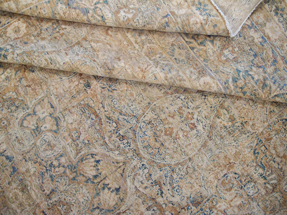 Antique Persian Lavar Kerman Carpet, No.23704 - Gss