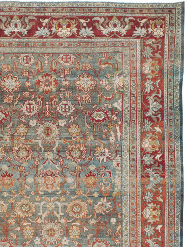 Antique Persian Bibikabad Carpet, No.23714 - Gss