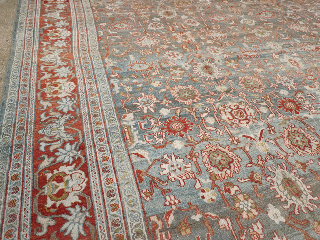 Antique Persian Bibikabad Carpet, No.23714 - Gss