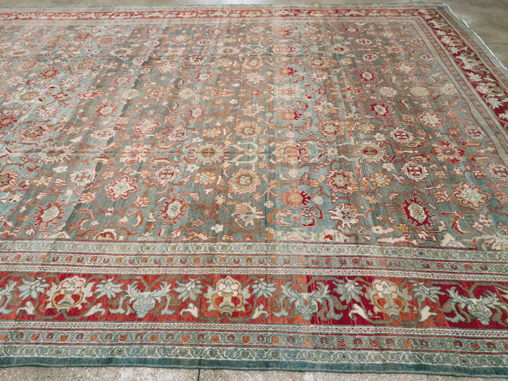 Antique Persian Bibikabad Carpet, No.23714 - Gss