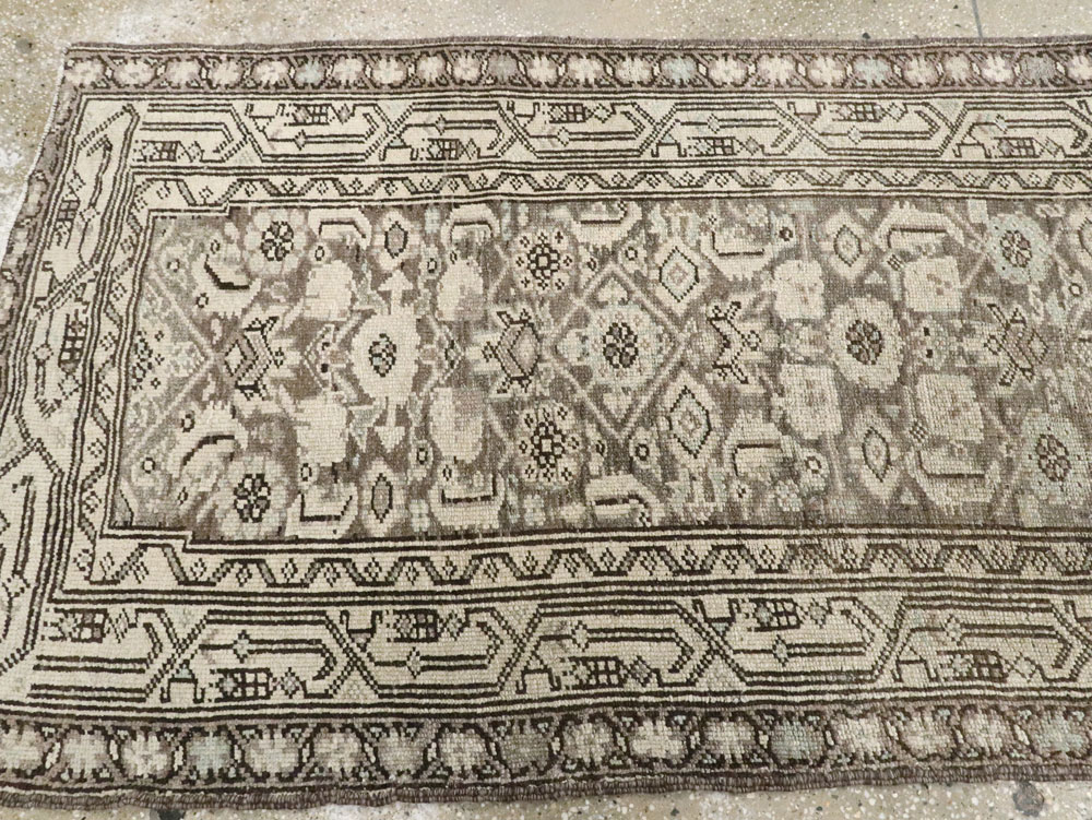 Antique Persian Malayer Runner, No.23716 - Gss